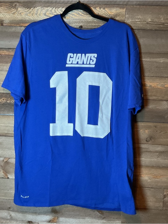 Other - NY Giants Blue Short Sleeve Manning #10 Nike T-Shirt Men’s Size XXL